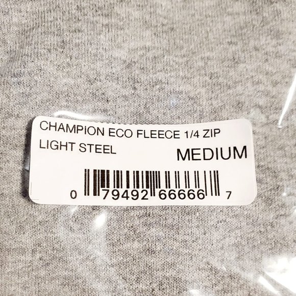 Champion Men's Powerblend Fleece 1/4 Zip - Picture 6 of 7